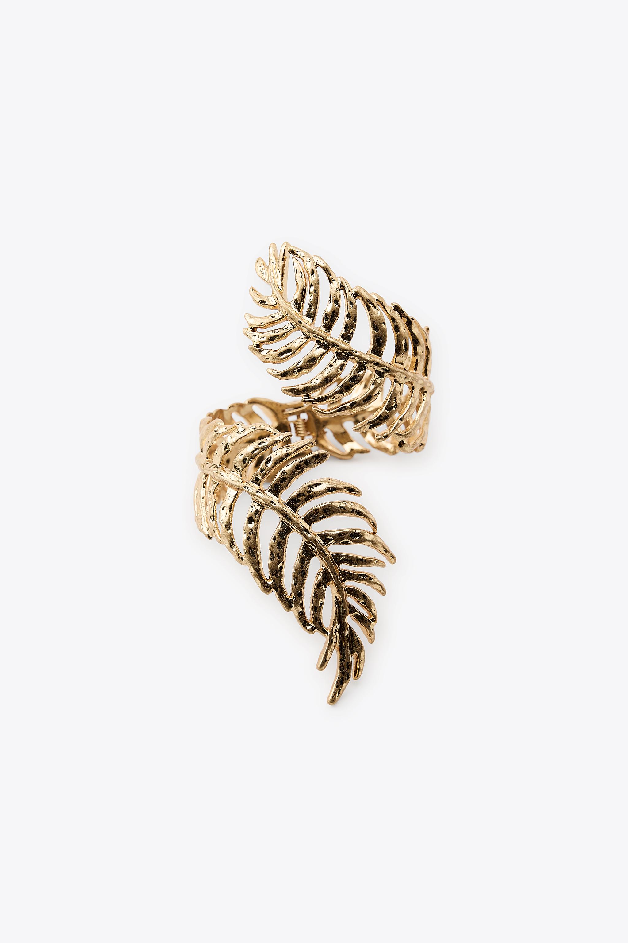 BRACELET ENROULÉ FEUILLE D’AREC